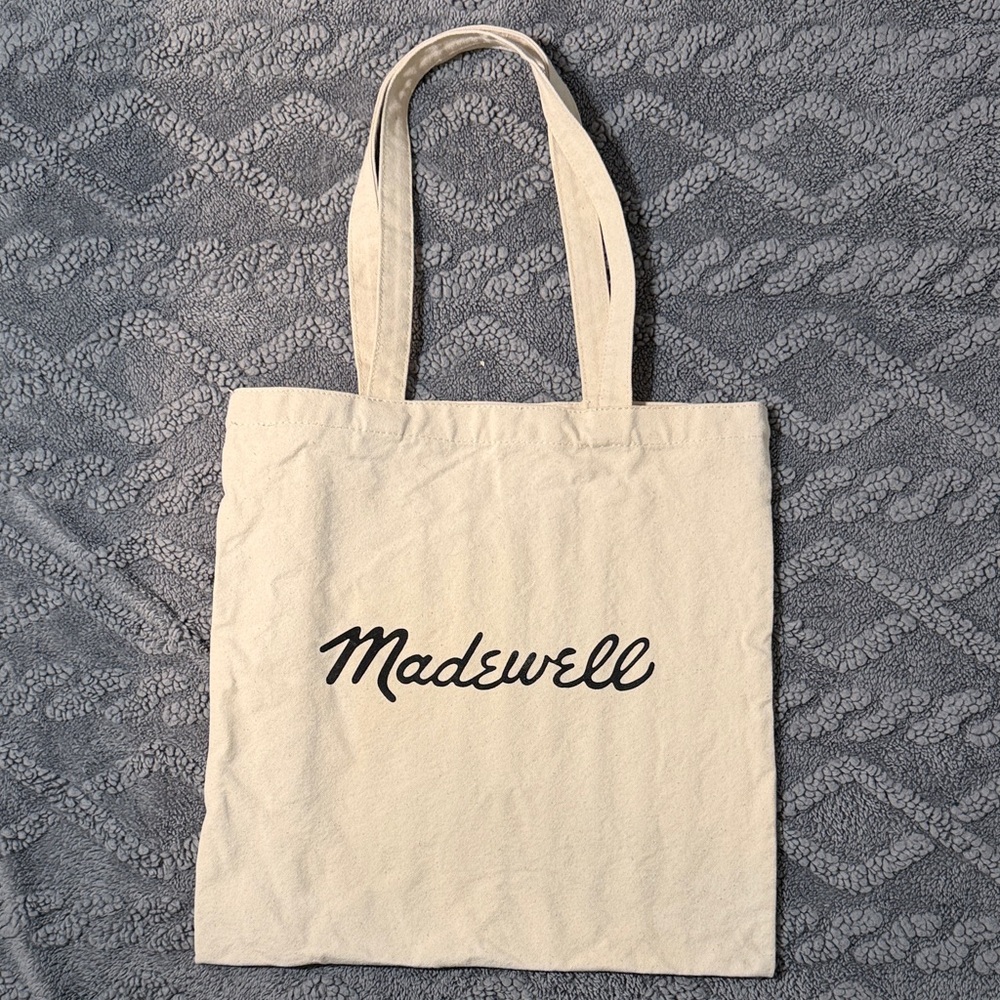 Madewell Canvas Tote Bag NWOT